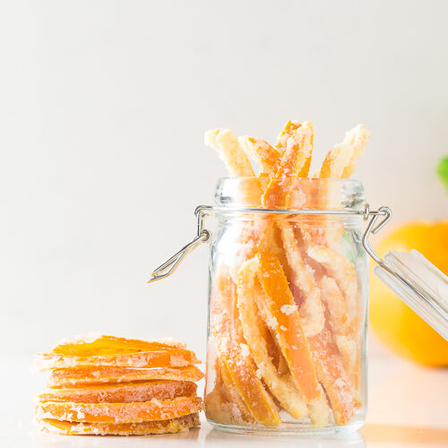 Candied Orange Peel, Recipe